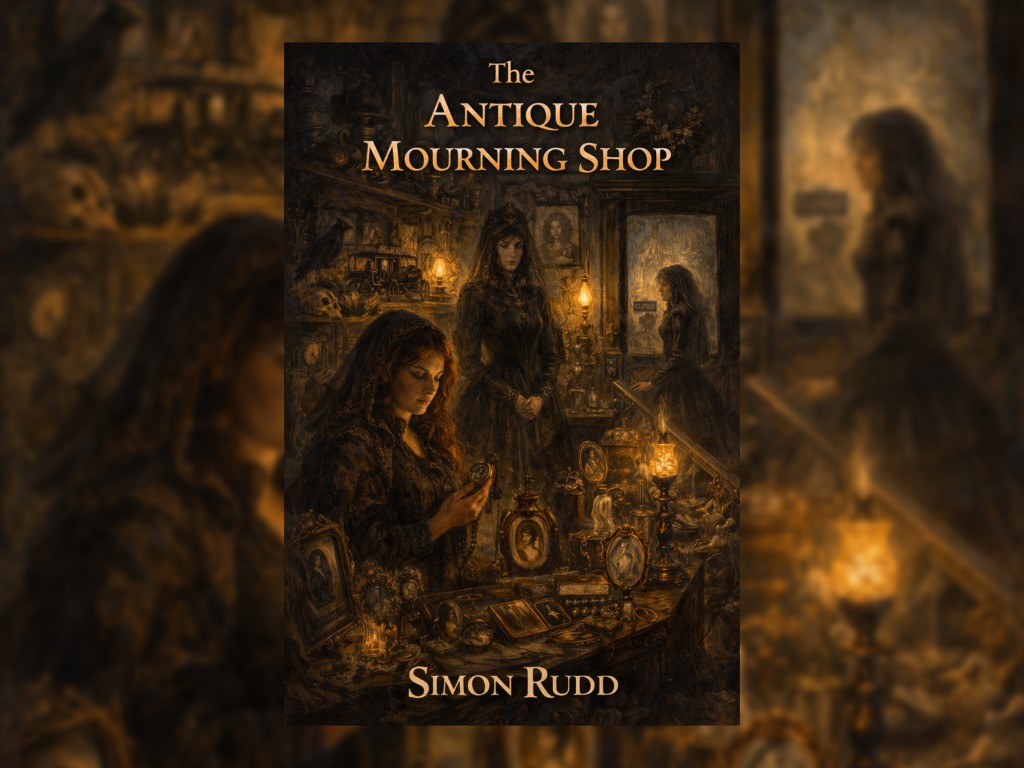 The Antique Mourning Shop — A Dark Victorian Mystery by Simon Rudd