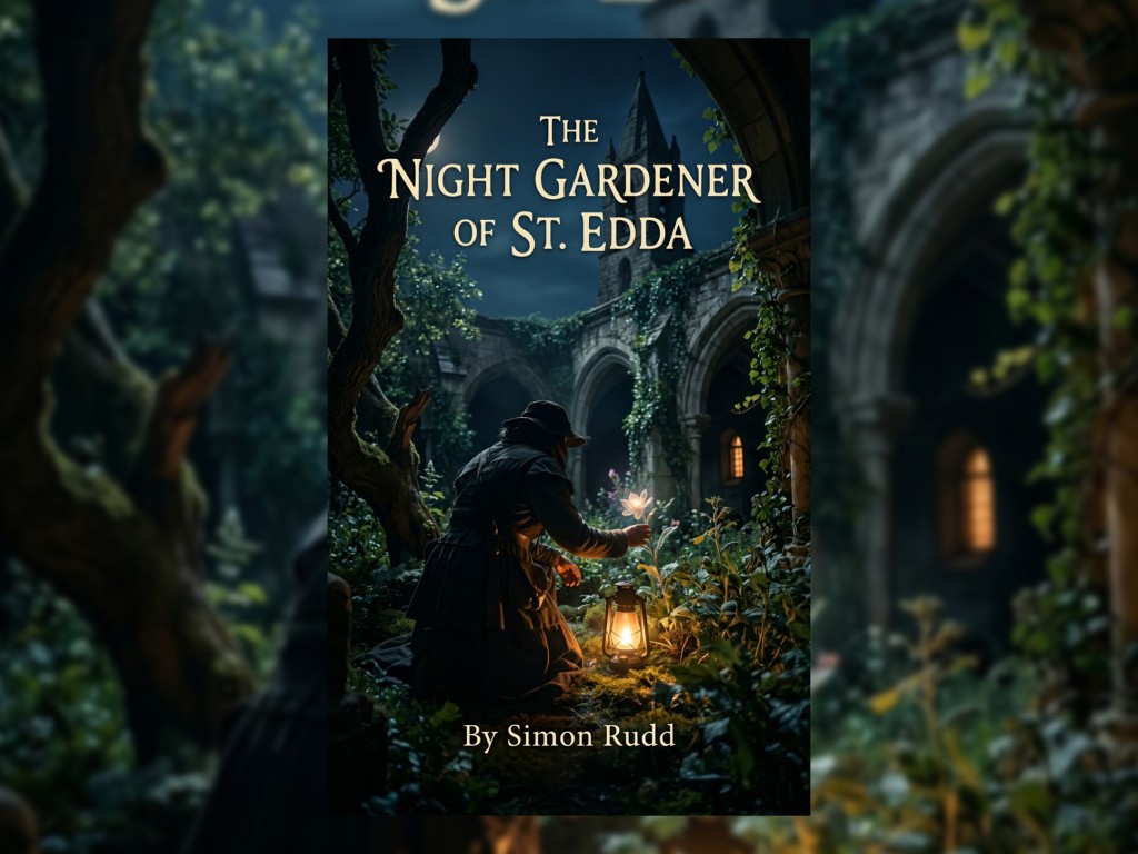 The Night Gardener of St. Edda — A Quiet Gothic Mystery by Simon Rudd