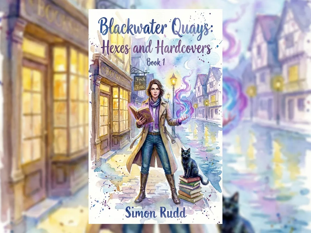 Hexes & Hardcovers : Blackwater Quay Mysteries — Book One