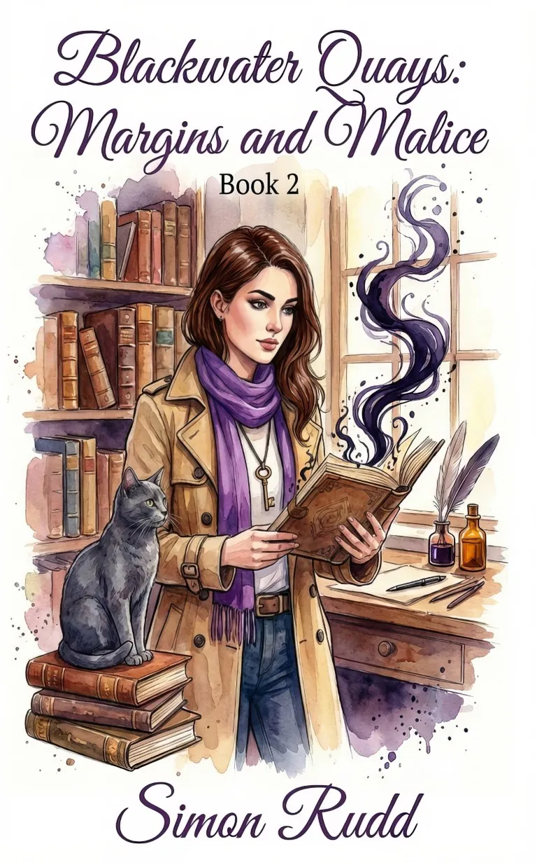 Margins & Malice : Blackwater Quay Mysteries — Book Two - Image 2